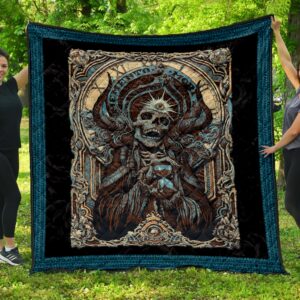 Skull Quilt  02349  Quilt